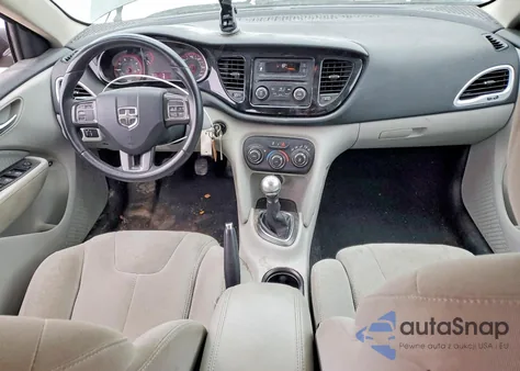 2013 Dodge Dart Sxt from USA, damaged, VIN 1C3CDFBH4DD700730